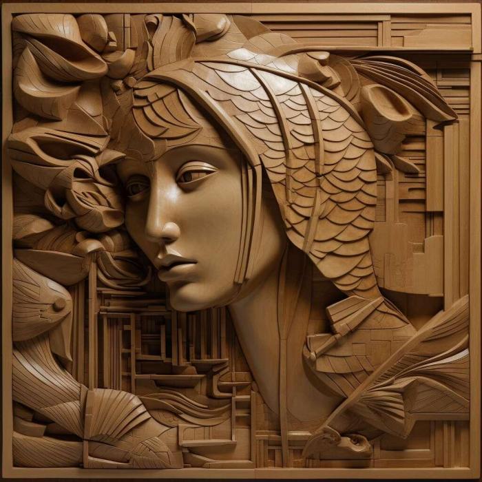 نموذج ثلاثي الأبعاد لآلة CNC 3D Art 